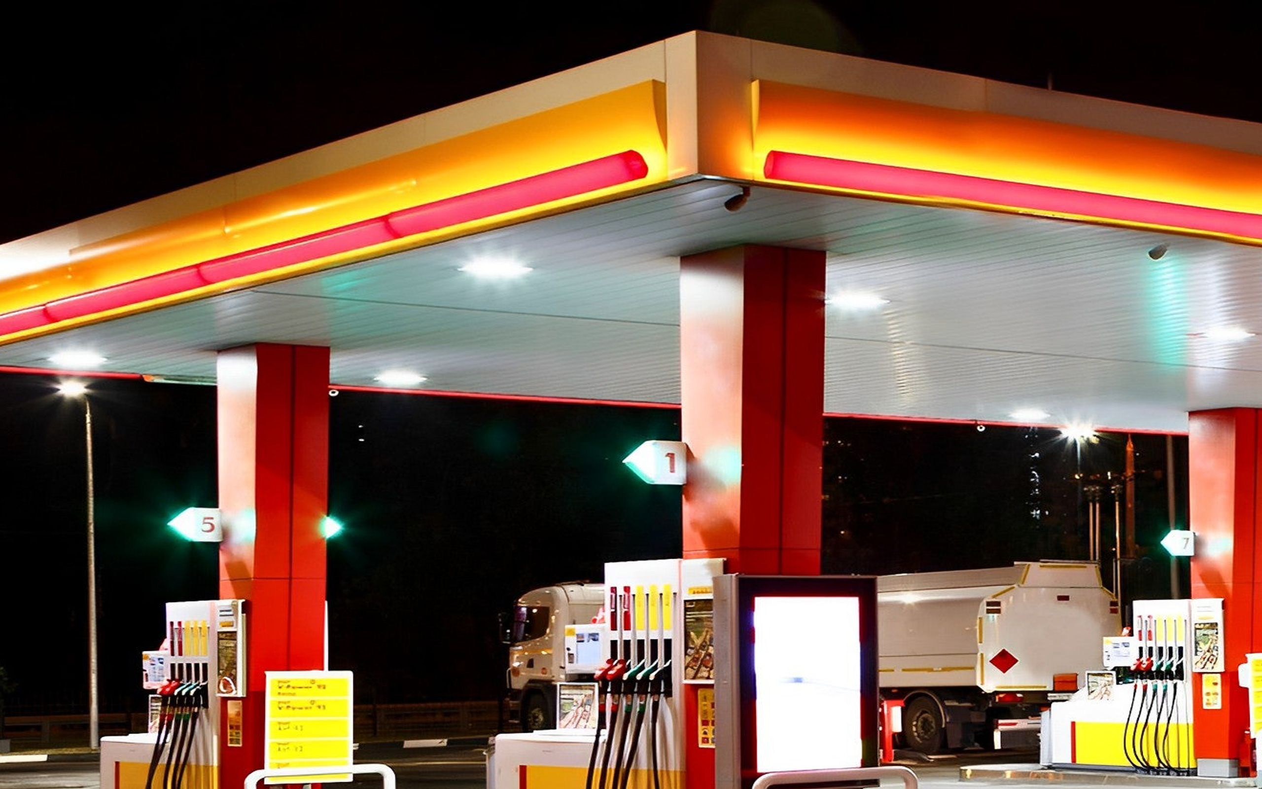 Gas Station Led